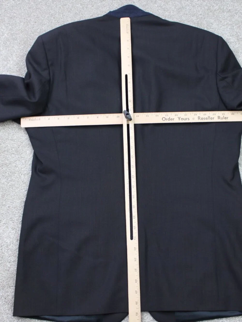 Joseph & Feiss Blazer Mens 41 Regular Black 100% Worsted Wool International